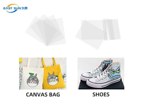 अच्छी कीमत ए 3 ए 4 ट्रांसफर पीईटी फिल्म 30 सीएम 33 सीएम 60 सीएम डीटीएफ प्रिंटिंग के लिए सिंगल साइडेड मैट कोल्ड पीलिंग: ऑनलाइन