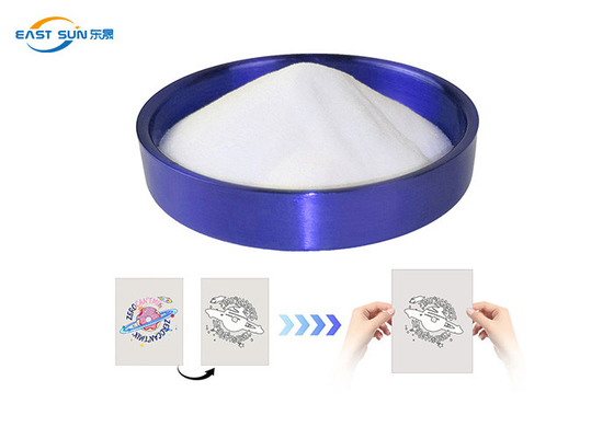 अच्छी कीमत 80-200 माइक्रोन 1kg सफेद डीटीएफ फाइन पीयू गोंद पाउडर 20kg हॉट प्रेस पाउडर ऑनलाइन