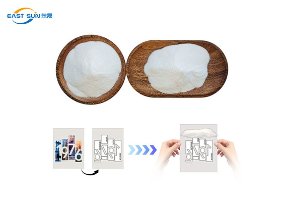 अच्छी कीमत उच्च लोचदार गर्मी हस्तांतरण के लिए नरम 100% पॉलीयूरेथेन टीपीयू गर्म पिघल चिपकने वाला पाउडर ऑनलाइन