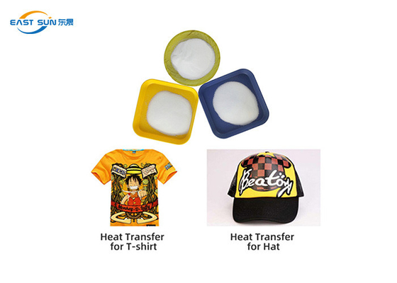 Good price 20 किग्रा 25 किग्रा डीटीएफ गर्म पिघल चिपकने वाला पाउडर सफेद टीपीयू 250 μM ऑनलाइन