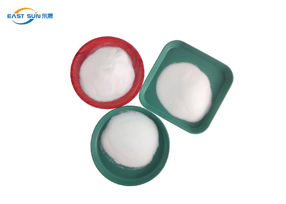 Good price 80-170 माइक्रोन सफेद पॉलिएस्टर पीईएस पाउडर गर्म पिघलने चिपकने वाला पाउडर स्क्रीन प्रिंटिंग के लिए ऑनलाइन