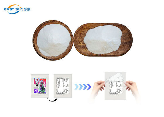 मध्यम बारीक टीपीयू डीटीएफ गर्म पिघल चिपकने वाला पाउडर 80 ‰ 200 माइक्रोन शेक पाउडर डीटीएफ प्रिंटिंग के लिए